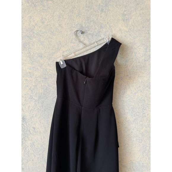 BCBG MaxAzria Elegant Black One-Shoulder Dress size 04 - Picture 6 of 9